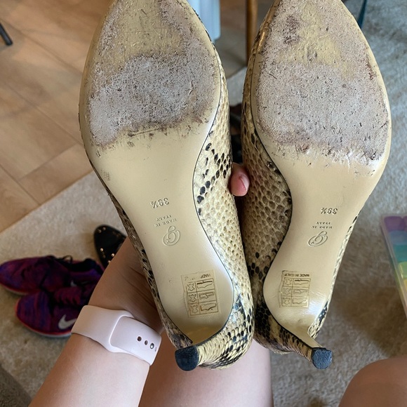 GORGEOUS M. Gemi Snakeskin Heels - Picture 2 of 2